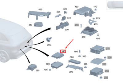 MERCEDES-BENZ GLA H247 AMG Vehicle Dynamics Control Unit  