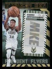 2021-22 Hoops Frequent Flyers Holo #2 Giannis Antetokounmpo