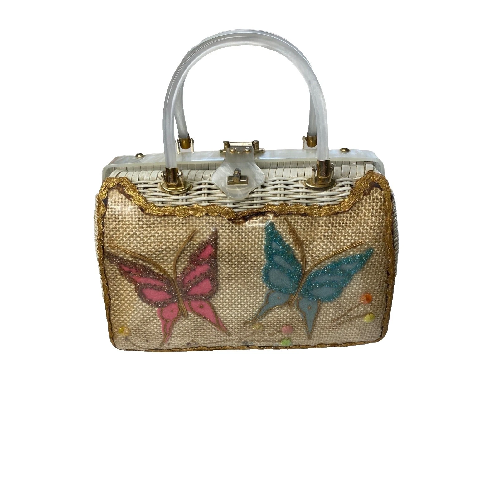 Caja de Lucite Bolsas Vintage de todos los días, Bolsos y estuches