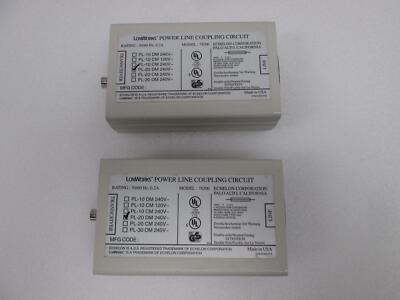 LONWORKS LOT OF 2 78200 POWER LINE COUPLING CIRCUIT PL-20 DM 240V