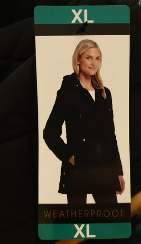 Women Black Weatherproof winter coat size XL - Picture 11 of 11