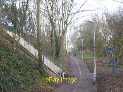 Photo 12x8 Bridleway and cyclepath junction near Ballen's Rough Chatham A  c2011