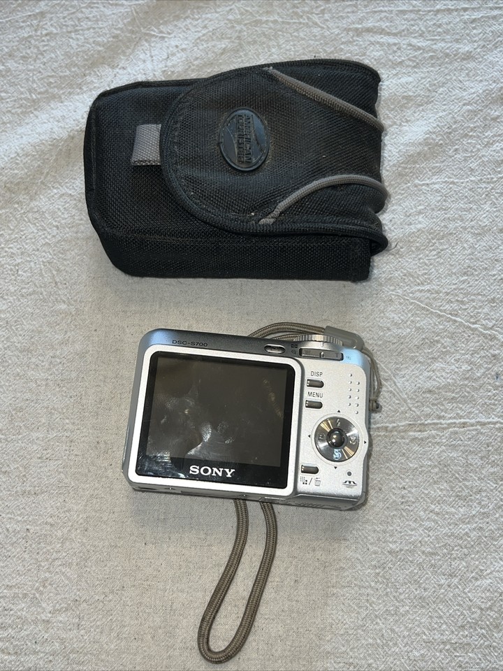 🔥Sony Cybershot DSCS700 Digital Camera 7.2 Megapixels 3x Optical