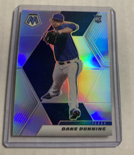 2021 Panini Mosaic #222- DANE DUNNING Silver Prizm Parallel RC Rookie Card.