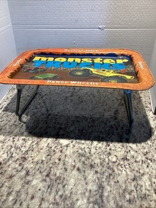 Vintage Children’s Food Tray Monster Truck Theme