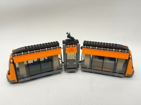 Lego Orange Tram   - Part of Lego City -  Lego City Square 60097 - W/Powered Up