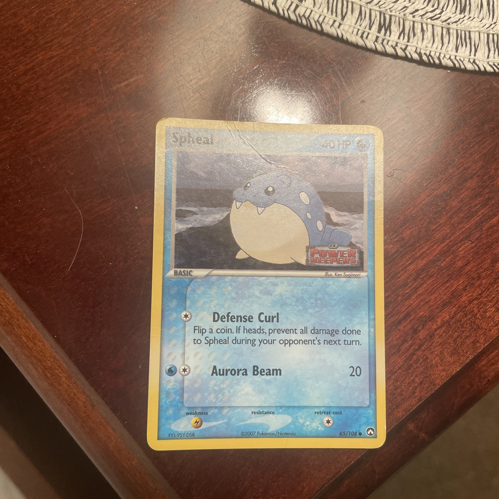 Pokemon Card - Spheal Power Keepers 65/108 Common Reverse Holo STAMPED🔥