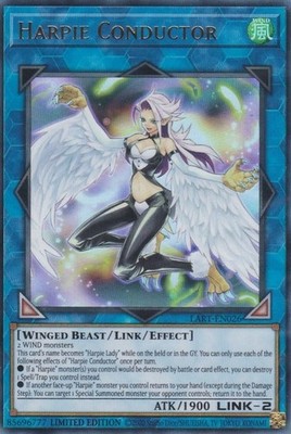 Harpie Conductor - LART-EN026 - Ultra Rare - Limited Edition x1 - Near Mint