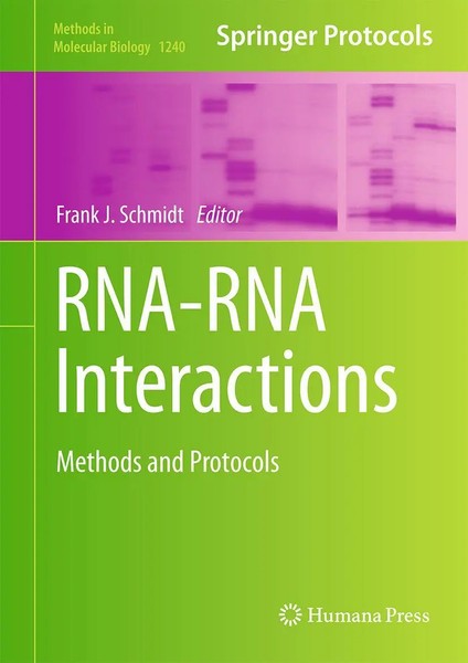 Frank J. Schmidt | RNA-RNA Interactions | Buch | Englisch (2014) | X | Humana-image