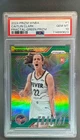 114890623 Caitlin Clark 2024 Panini WNBA Prizm #1 Green Fractal Rookie RC PSA 10