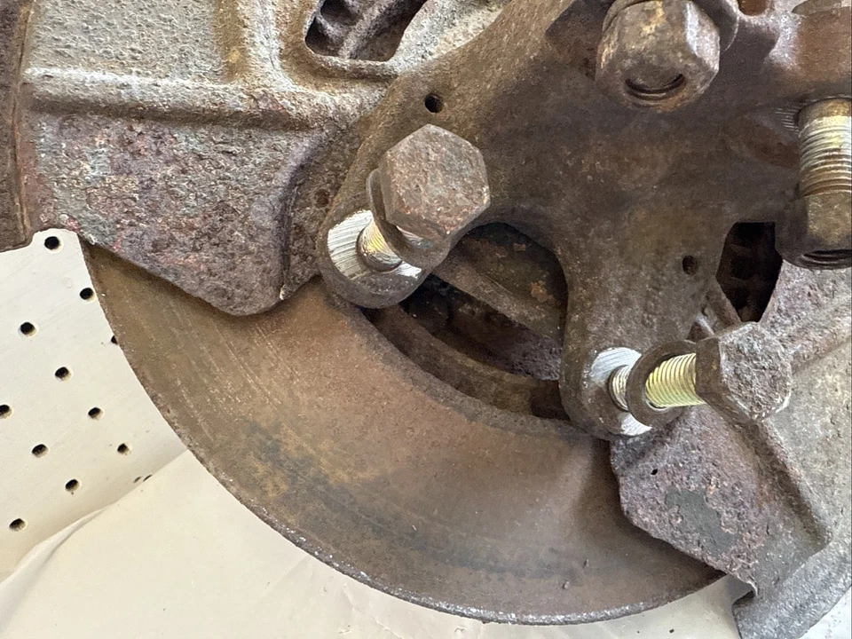 Porsche 944 1985 conductor izquierdo eje delantero buje nudillo Foto 3 de 4