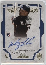 2015 Topps Supreme Auto Micah Johnson #SA-MJ Auto 14tu