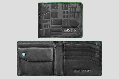 NIXON x STAR WARS Arc Wallet (NEW) Death Star Bi-Fold DARK SIDE - Free Shipping