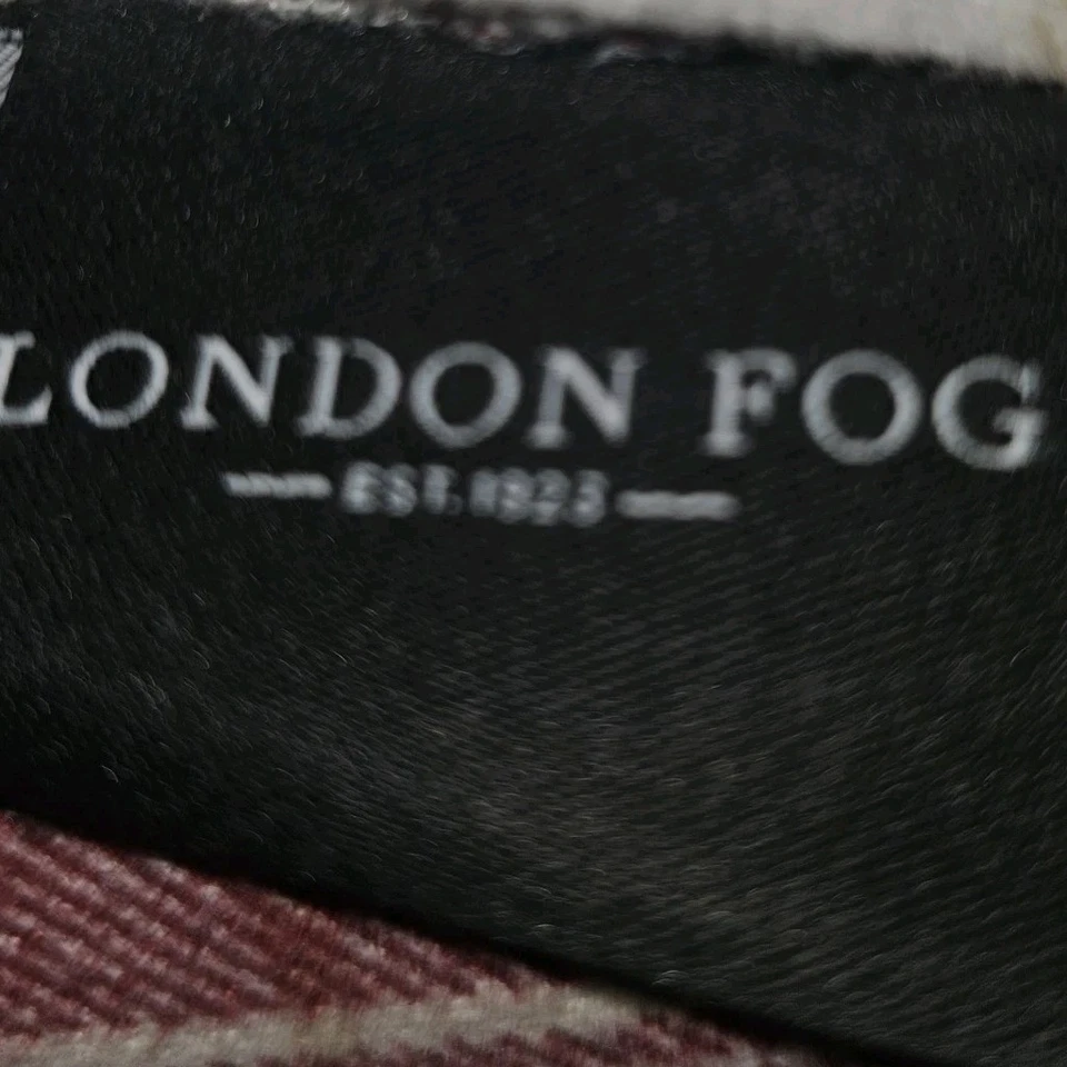 Juego de sábanas de franela doble London Fog rojo verde Navidad a cuadros 100 % algodón pavo Foto 3 de 4