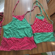 Aprons Kids Aprons Christmas Holiday Pair