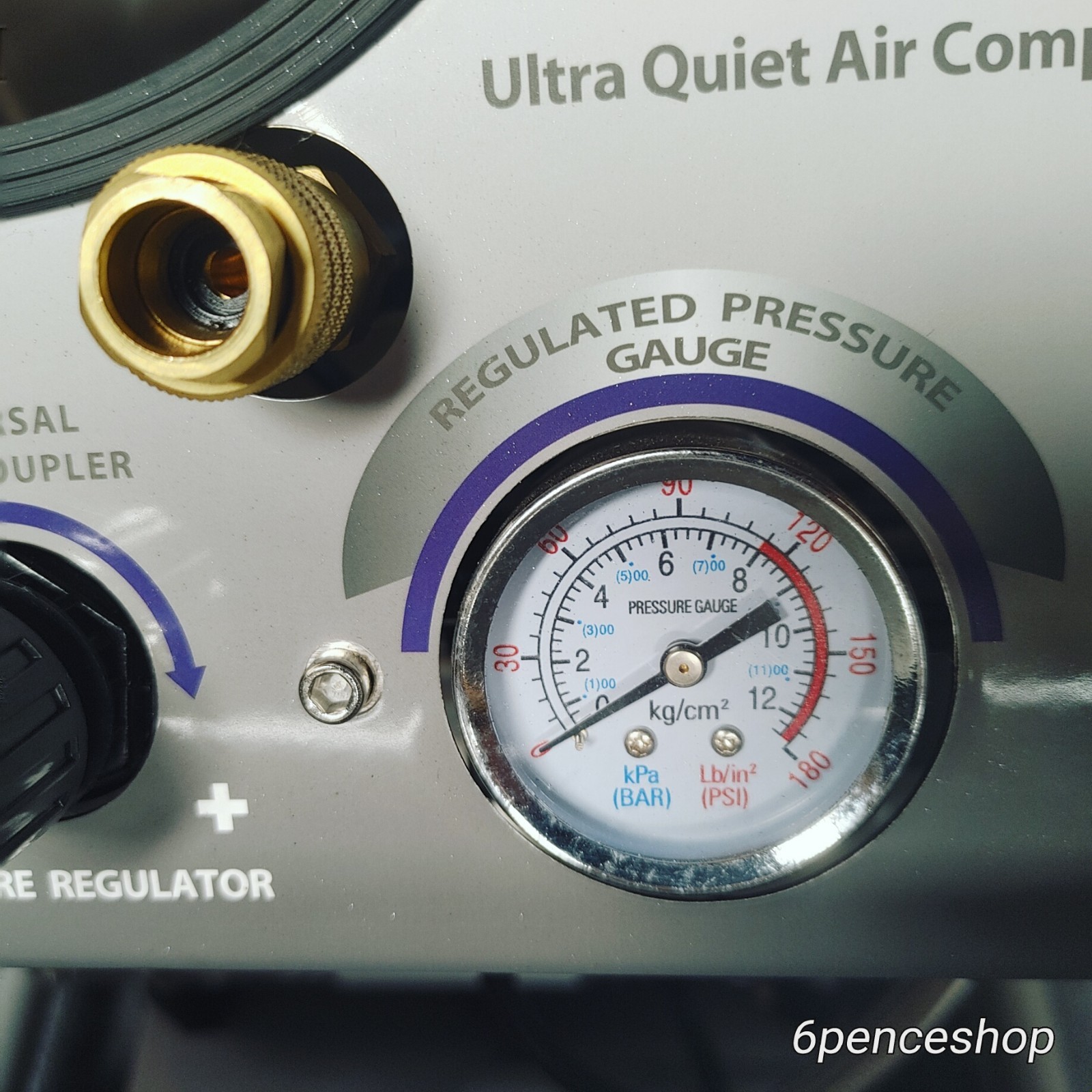 California Air Tools 4610AC Ultra Quiet Oil Free 4.6 Gallon Air Compressor 60 dB