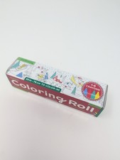Mini Christmas Coloring Roll w/ 4 crayons - mudpuppy