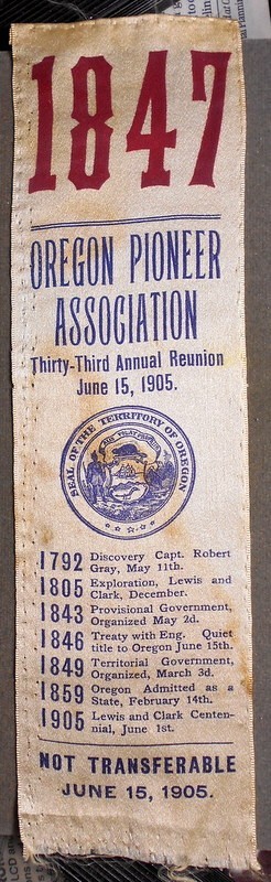 Lewis & Clark Expo, Portland 1905, Oregon Pioneer Association, Thirty-Third Annu