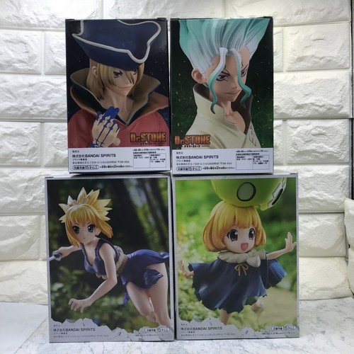Dr.STONE Kohaku Suika Ishigami Senku Nanami Ryusui FIGURE Set of 4 Banpresto Pre - Picture 4 of 11