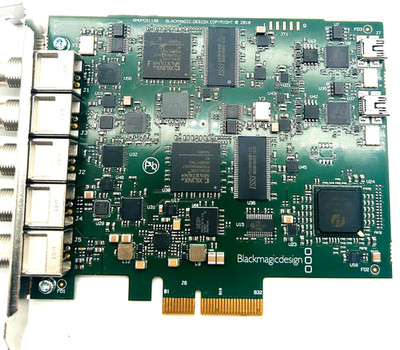 BLACKMAGIC BMDPCB119B 5-PORT DECKLINK DUO SDI PCIe VIDEO CAPTURE CARD