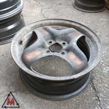 CERCHIO IN FERRO 6Jx15 4x100 ET39 per OPEL CORSA E 2014-2019 usato (119009)