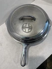 Vintage Griswold Large Block Logo #8 Deep Cast Iron Skillet #777 High Dome Lid