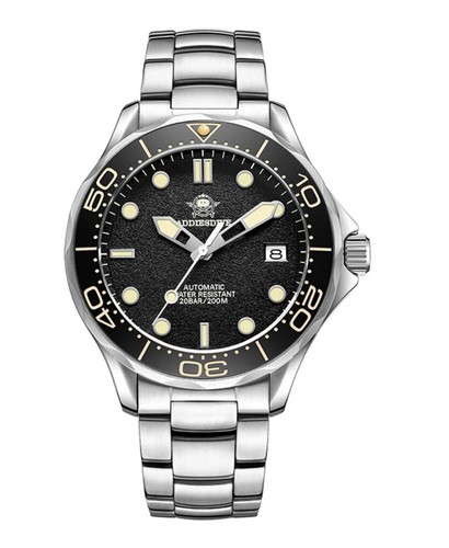 Addiesdive Men's Automatic Seamaster Mechanical Watch 200M WP Sapphire Glass