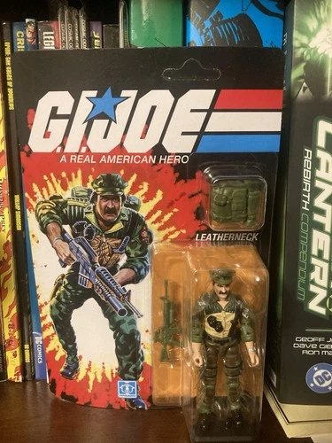 TRANSFORMERS X G.I. JOE KUP TRIPLE "T" 3.75" LEATHERNECK FIGURE UNPUNCHED MOC