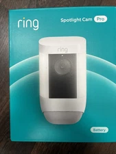 Ring Spotlight Cam Pro Battery - White NEW (Latest Model) 2025 2K Vision