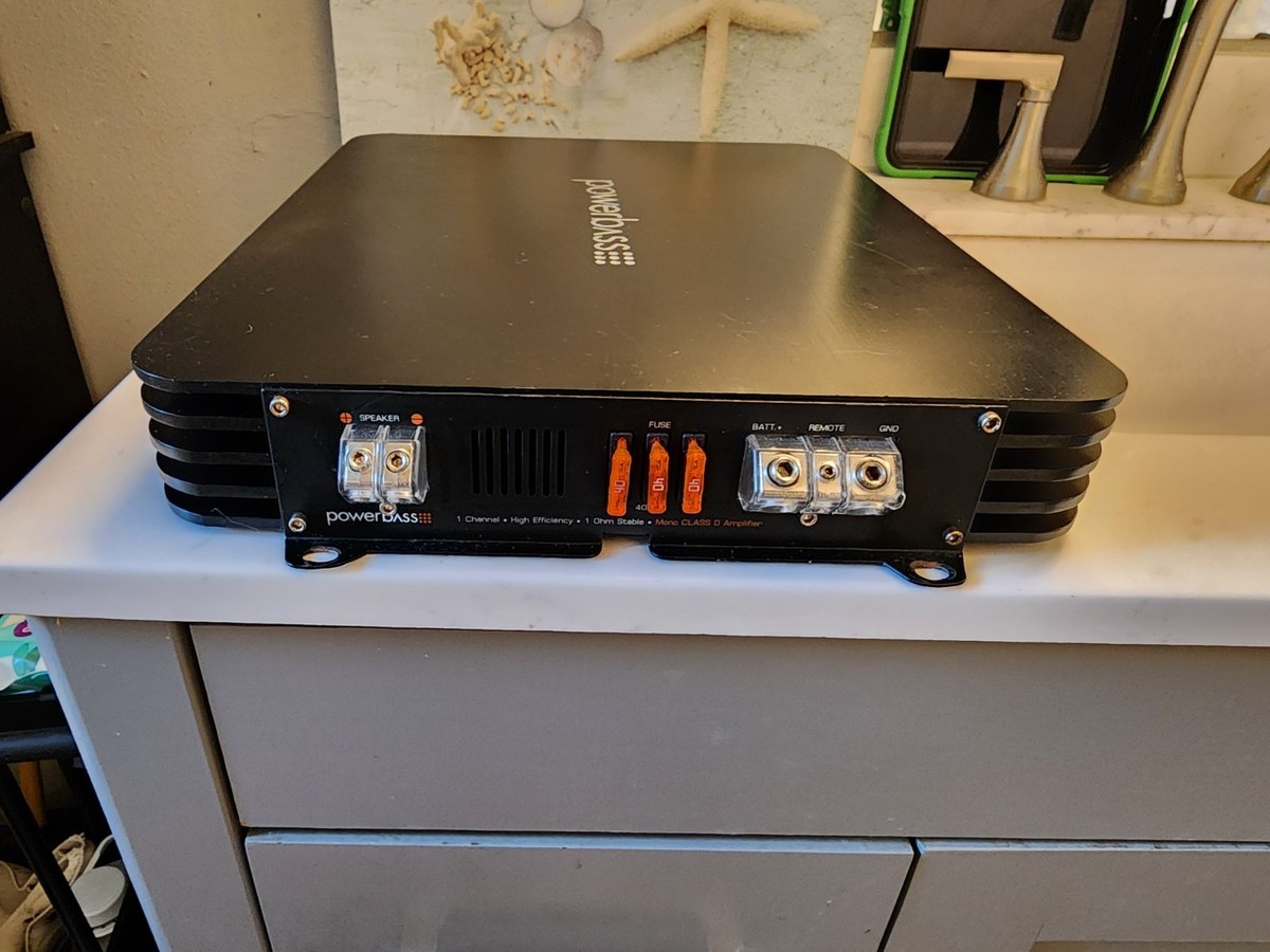 Powerbass ASA 1000.1dx old school subwoofer amp | eBay