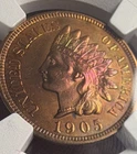 1905 Indian Head Small Cent 1C NGC UNC Details