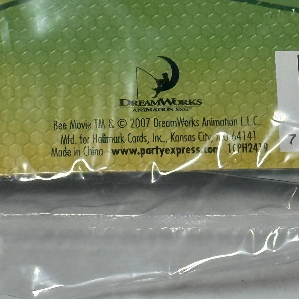 NUEVO NOS 2007 Dreamworks La Abeja Película Cumpleaños Fiesta Centro de Mesa Decoración Foto 3 de 4