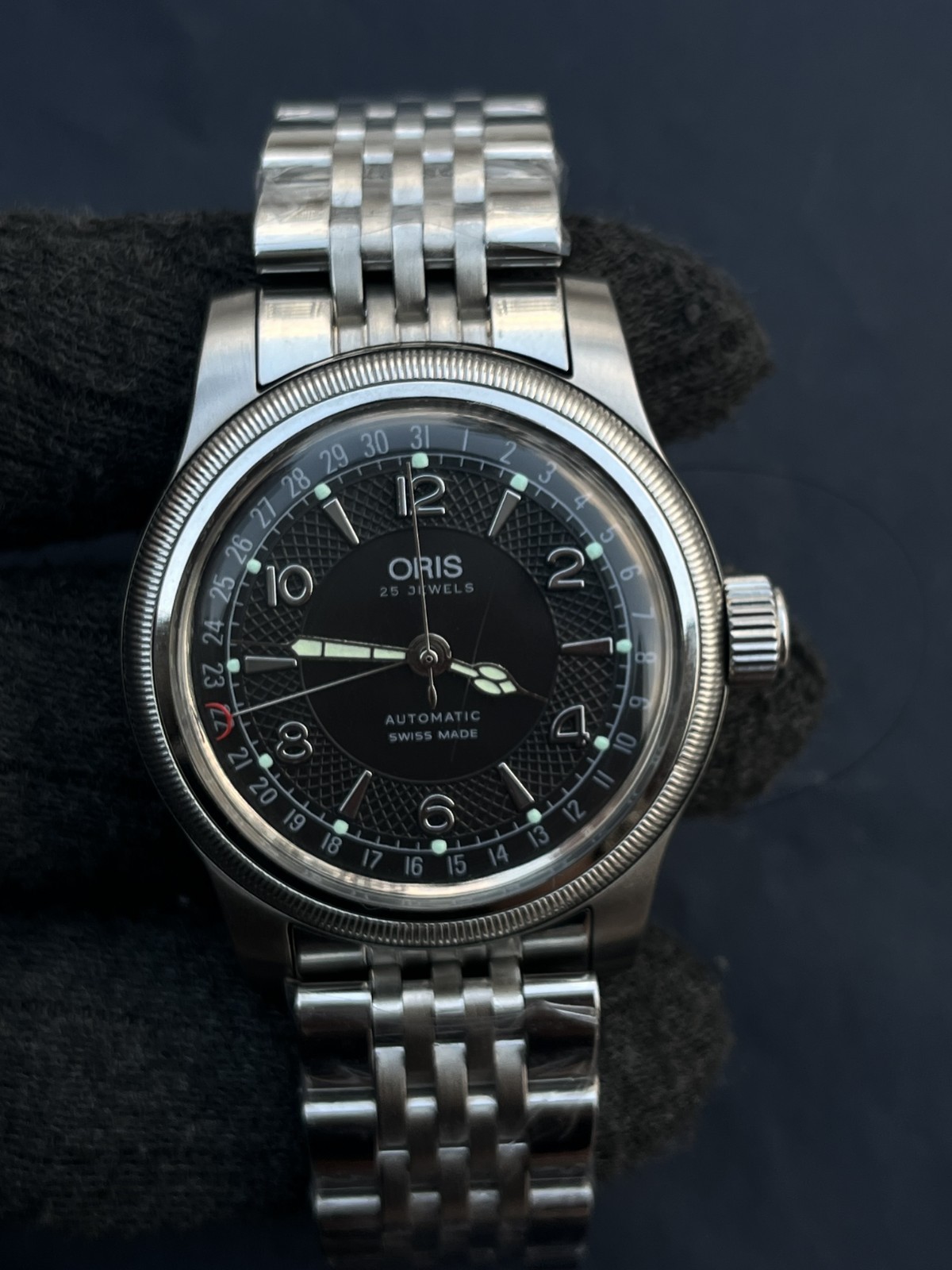 Oris Big Crown Pointer Date Automatic 40mm Black … - image 3