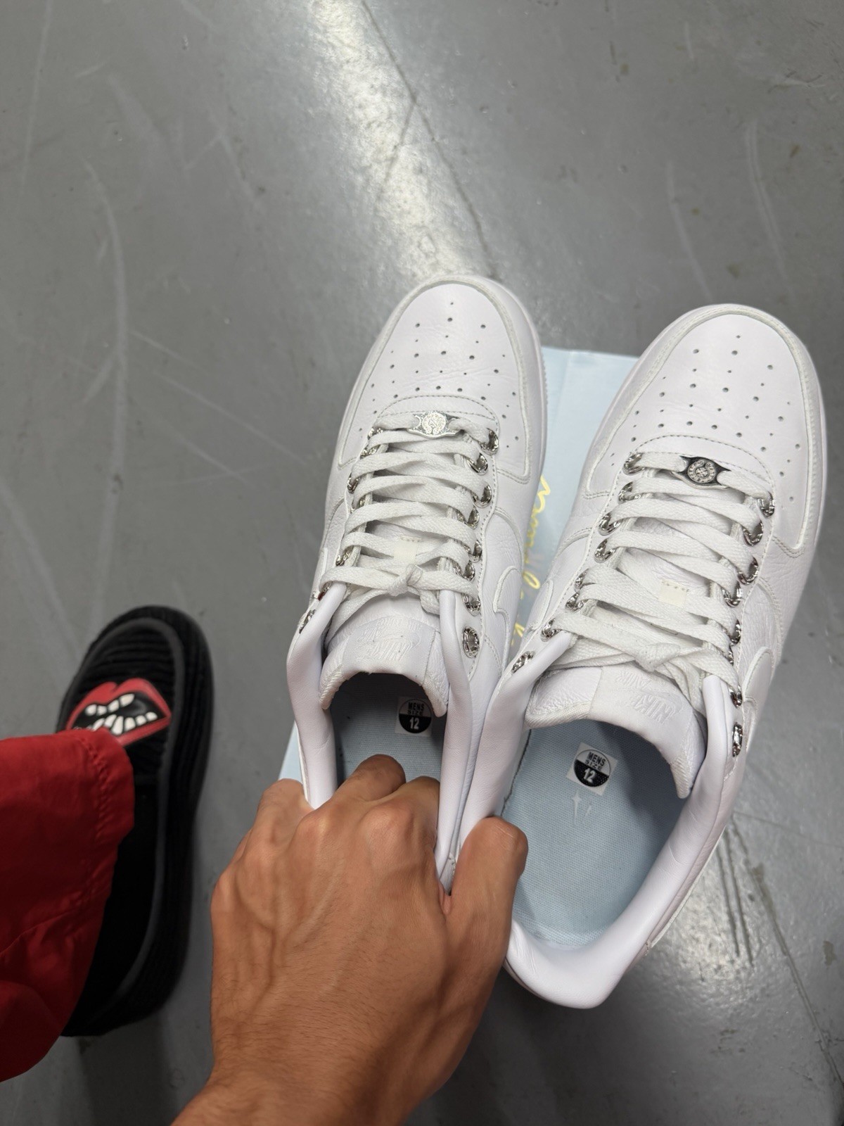Size 12 - Chrome Hearts x NOCTA Low Certified Lover Boy AF1 image 2