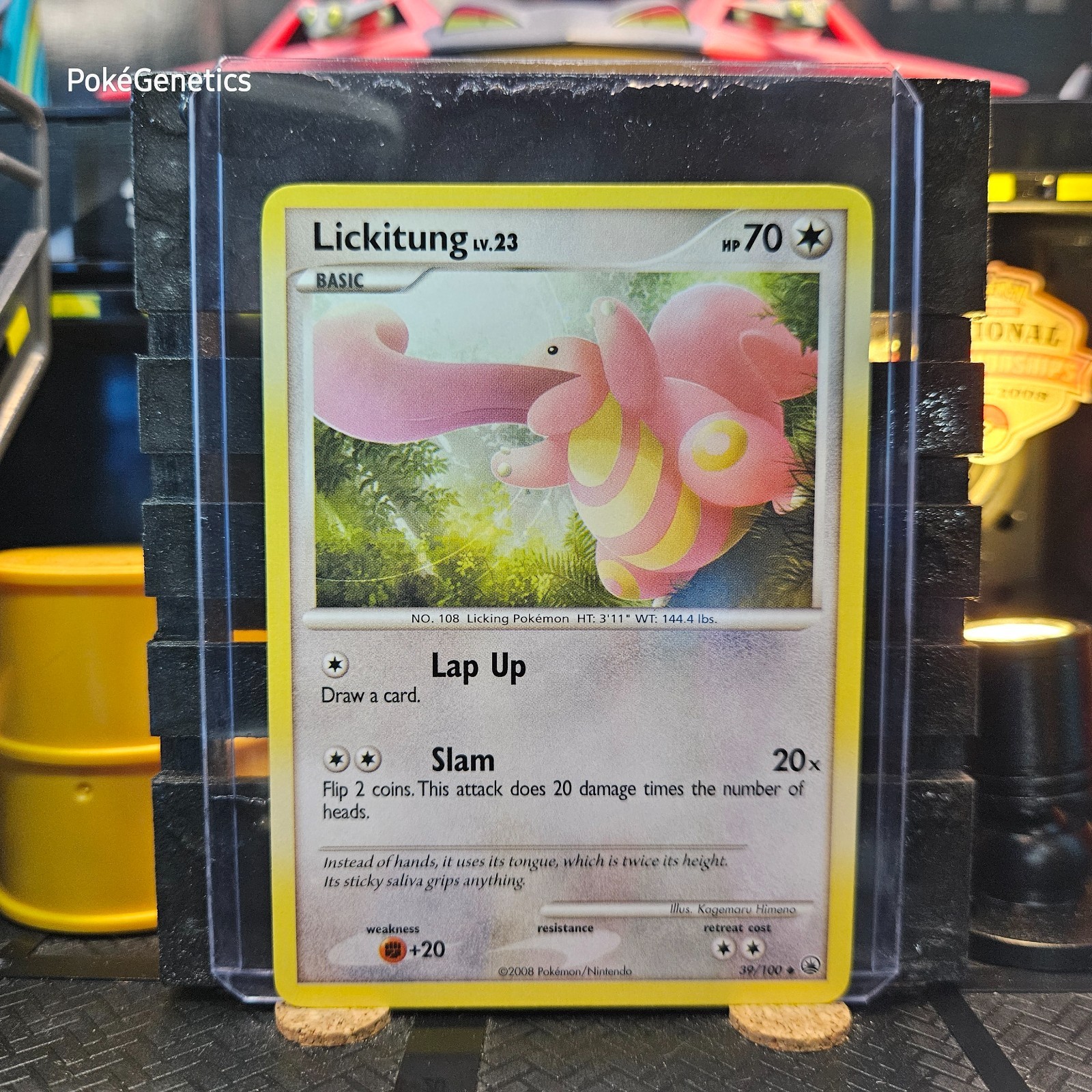 Lickitung Majestic Dawn Pokémon TCG 39/100 Diamond & Pearl Uncommon