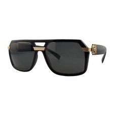 Versace VE4399 Black  Gold Sunglasses 58mm 18mm 145mm - GB1/87