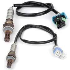2pcs Upstream Downstream For 2002 GMC Sierra 1500 2500 6.0L 02 Oxygen O2 Sensor