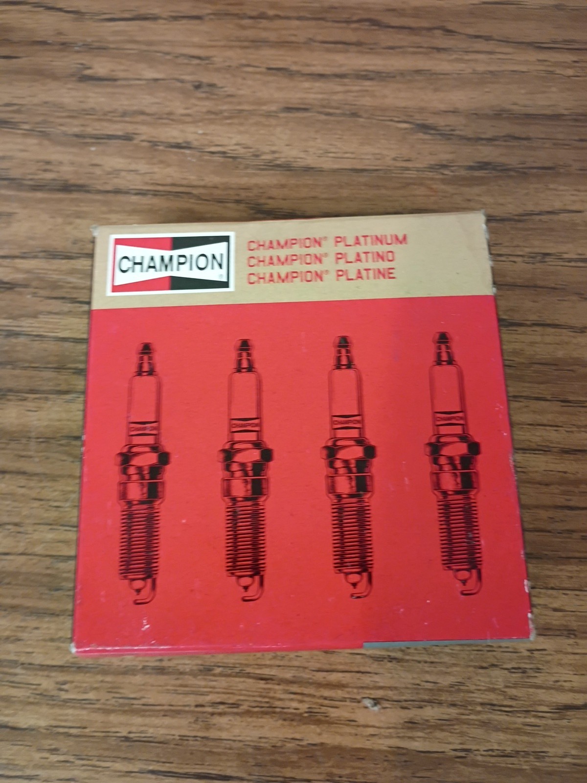 4-pack Champion 3132 RE10PM5 Platinum Power Spark Plug 