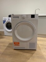 Beko DTLCE80051W Condenser freestanding tumble dryer, 8kg, white.