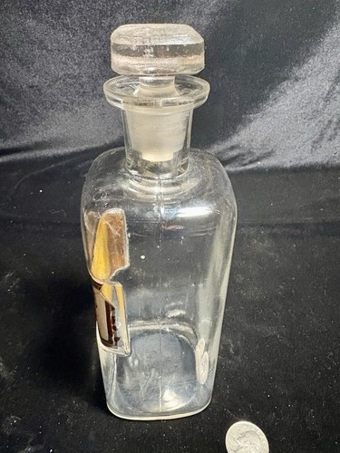 Apothekerflaschenetikett unter Glas - Bild 4 von 7