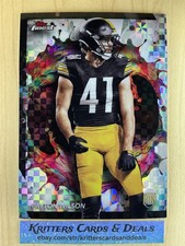 2024 Topps Finest - Rare Payton Wilson #257 Checkerboard Refractor (RC) [0573]