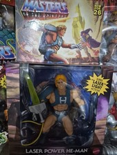 Mattel 2026 Masters of the Universe Origins Deluxe LASER POWER HE-MAN