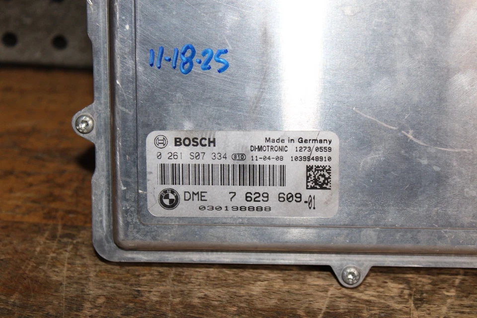 Módulo informático motor BMW F10 X5 535i F25 N55 2011-2012 ECU ECM 7629609 Foto 4 de 4