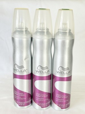 Wella Professionals stay firm finishing spray 9.06 oz each (3 pack)