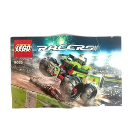 SET of 2 LEGO Racers: Nitro Predator (9095) and Bone Cruncher (9093) COMPLETE