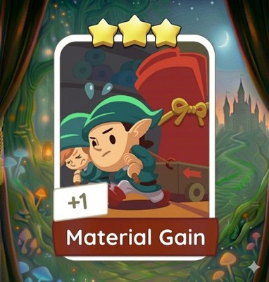 Material Gain - 3 star - Monopoly Go Set 12