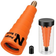 Nitrogen Purge Boot for HVAC Brazing – Hands-Free Tool Orange