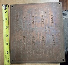 Air Force Texas Instruments Identification Pl...