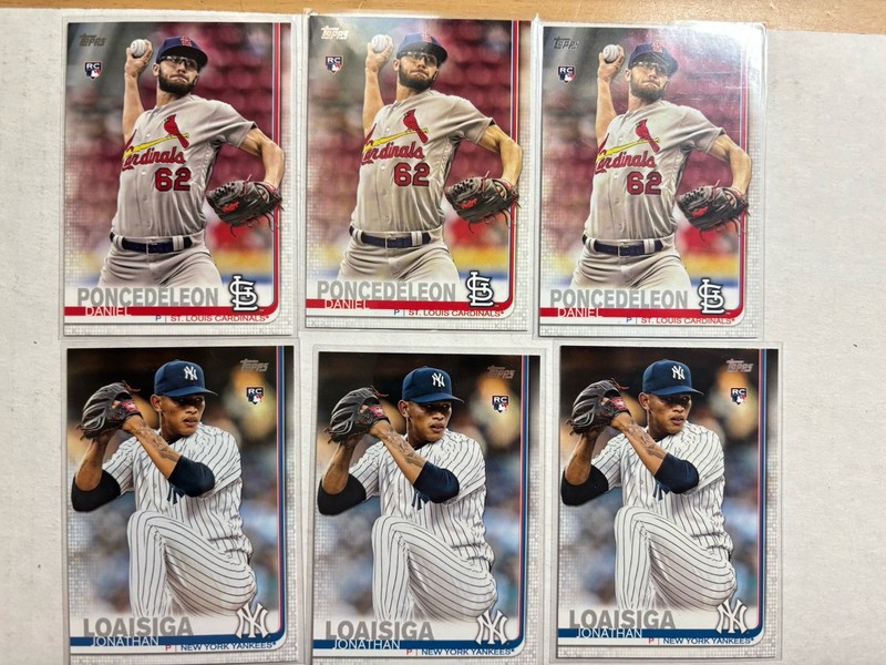 2019 Topps Series 1 RC Lot Of 56 Cards
