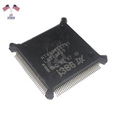 Intel NT80386DX33 CPU i386DX Processor QFP132 33MHz NOS 80386 K